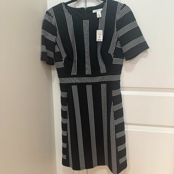 White House Black Market Dresses & Skirts - Black House White Market- Striped Stretch Dress. Size 6. New with Tags